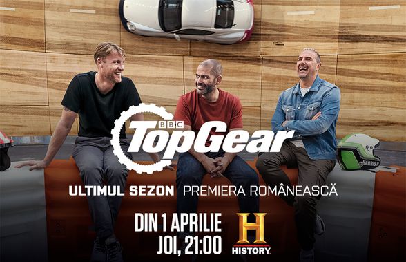 Ultimul sezon TOP GEAR demarează la The HISTORY Channel