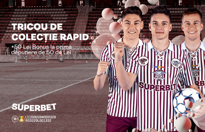 Ia-ți tricoul care-ți face loc în istoria Rapidului!