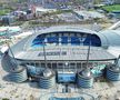 Stadionul lui Manchester City se transformă spectaculos. Foto: Getty Images