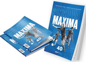 O revistă excepțională: "Craiova Maxima, povestea unei iubiri alb-albastre" » 148 de pagini PREMIUM într-un album istoric, care e de azi pe piață