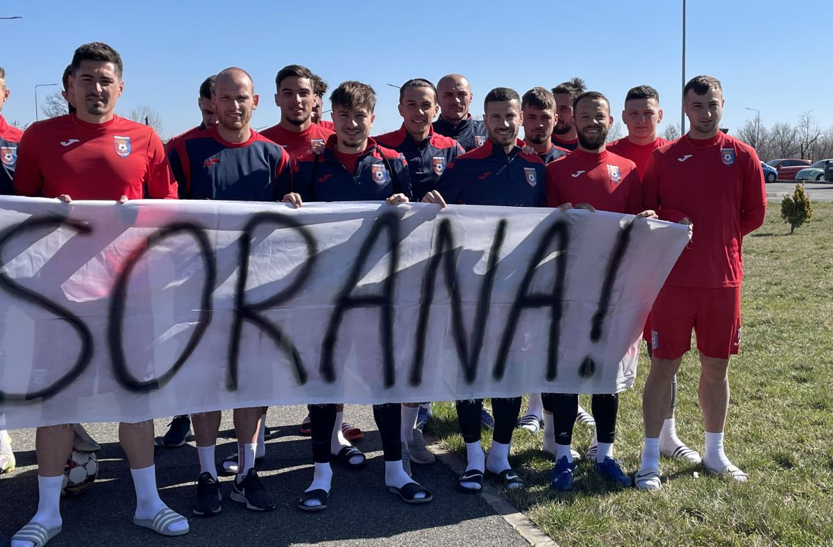 „Ne face mândri!” » Fotbaliștii echipei din Liga 1 au venit la antrenament cu un mesaj pentru Sorana Cîrstea: „Ce reușește este de apreciat”