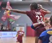 Rapid, victorie cu SCM Râmnicu Vâlcea » Momente de panică în final: Jovana Kovacevic s-a prăbușit pe parchet