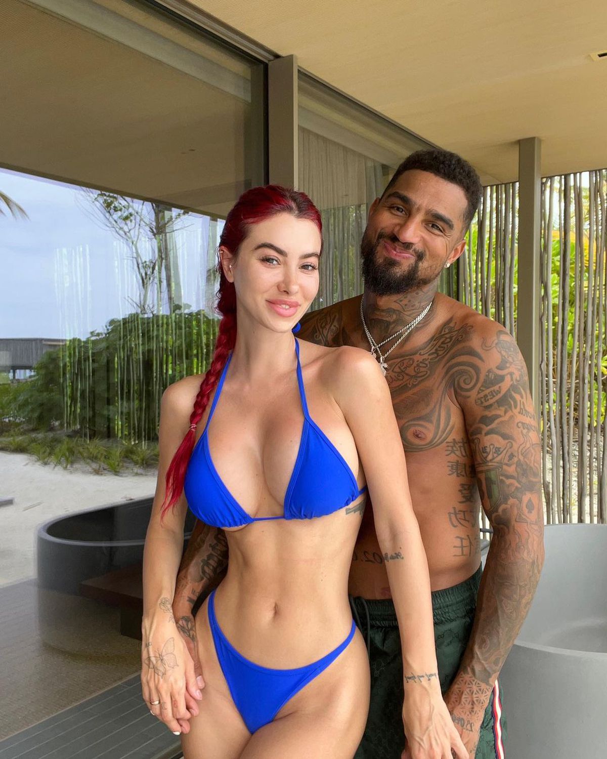 Soția lui Kevin Prince Boateng atrage toate privirile » E model și maestră Kung fu