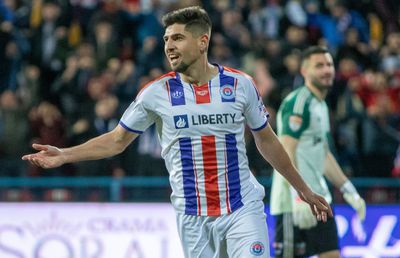 Zdrobită în prima repriză de Oțelul, CSA Steaua a marcat apoi degeaba două goluri. Clasamentul în play-off-ul din Liga 2