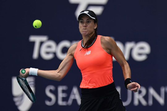 Sorana Cîrstea în acțiune la Miami Foto Imago