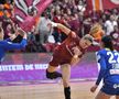 Rapid, victorie cu SCM Râmnicu Vâlcea » Momente de panică în final: Jovana Kovacevic s-a prăbușit pe parchet