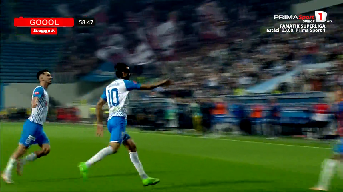 Golul lui Baiaram din Craiova - Rapid