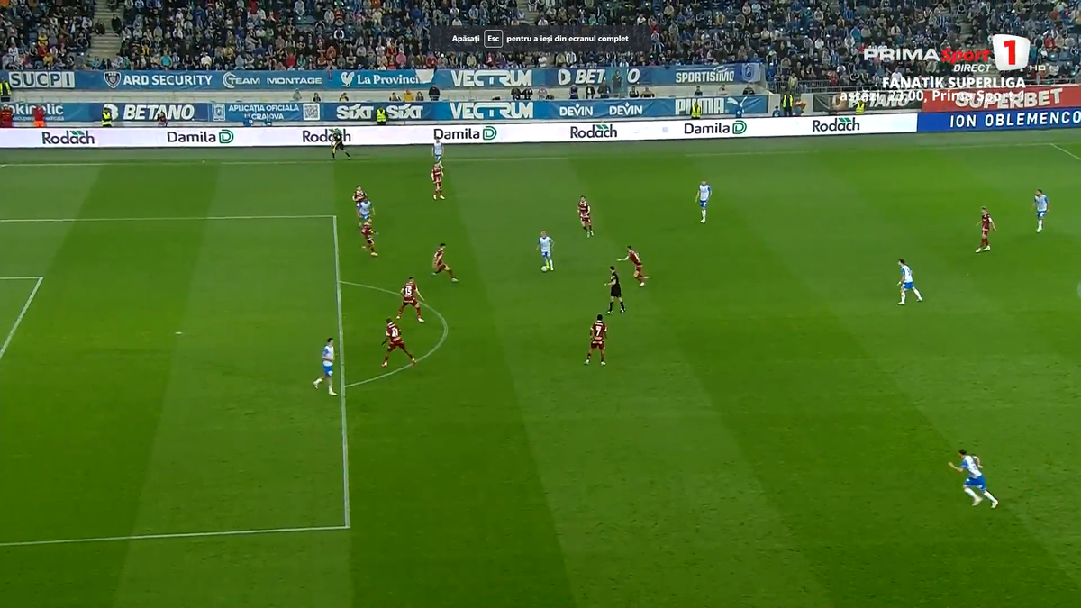 Golul lui Baiaram din Craiova - Rapid