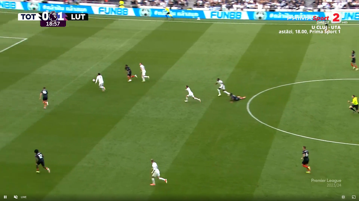 Ocazii uriașe pentru Tottenham, cu Luton