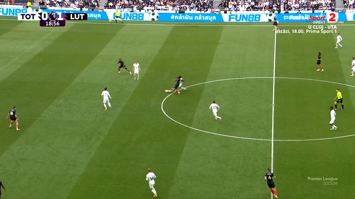 Ocazii uriașe pentru Tottenham, cu Luton