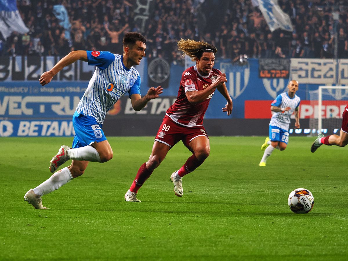 Cu Mitriță dirijor, Universitatea Craiova câștigă miraculos contra Rapidului » Oltenii devin principalii rivali la titlu pentru FCSB! Clasamentul play-off-ului ACUM