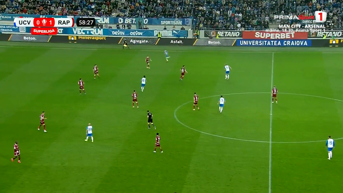 Golul lui Baiaram din Craiova - Rapid