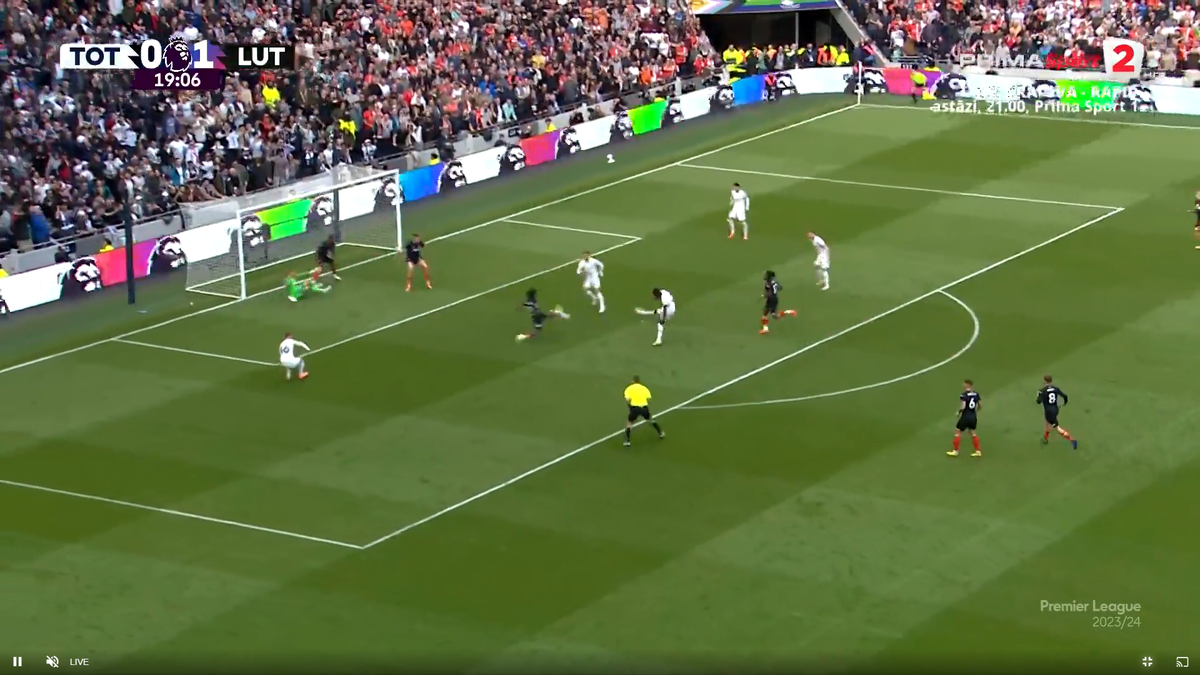 Ocazii uriașe pentru Tottenham, cu Luton