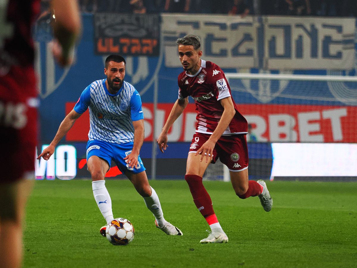 Papeau, declarații tari după Craiova - Rapid: „Parcă eram conduși cu 10 goluri. Nu înțeleg”