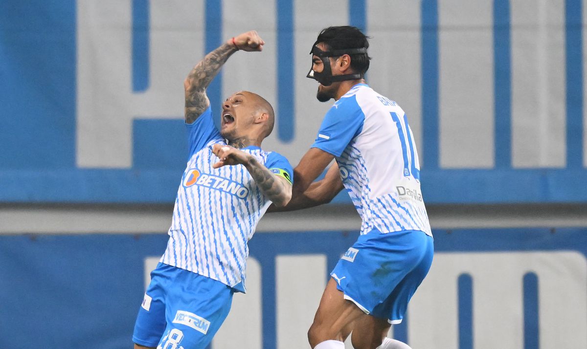 Cu Mitriță dirijor, Universitatea Craiova câștigă miraculos contra Rapidului » Oltenii devin principalii rivali la titlu pentru FCSB! Clasamentul play-off-ului ACUM