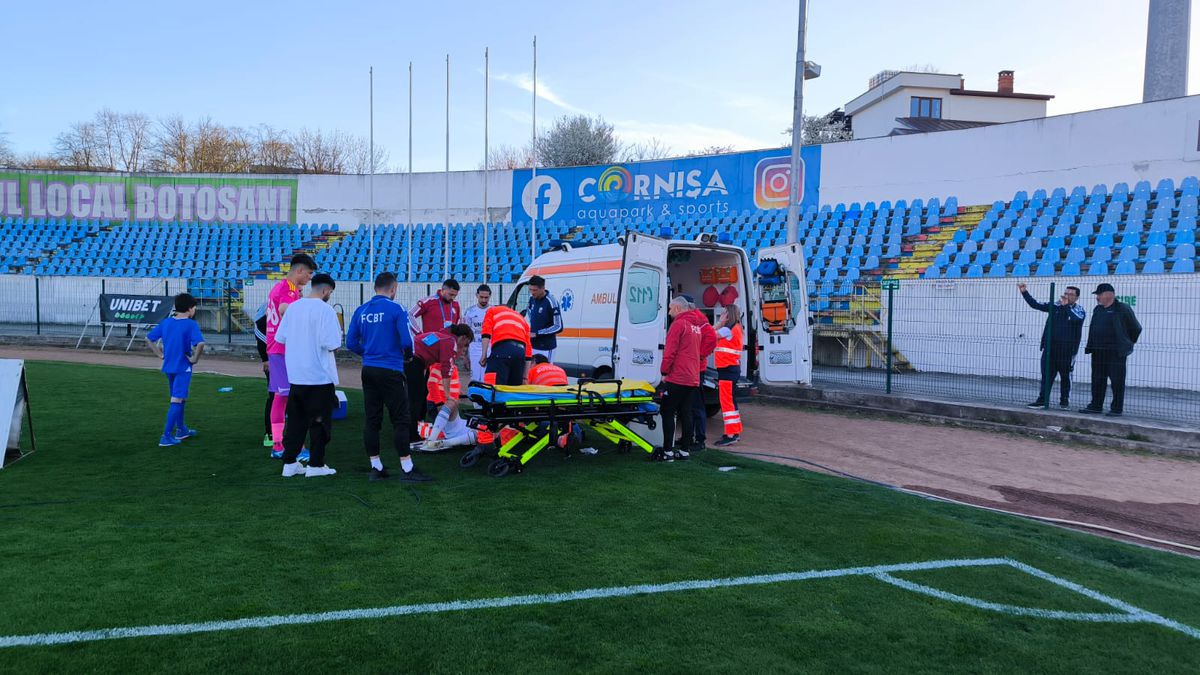 Andrei Miron, accidentat în Botoșani - Iași