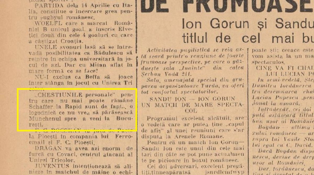 Alfred Schaffer, fost antrenor la Rapid, campion cu AS Roma