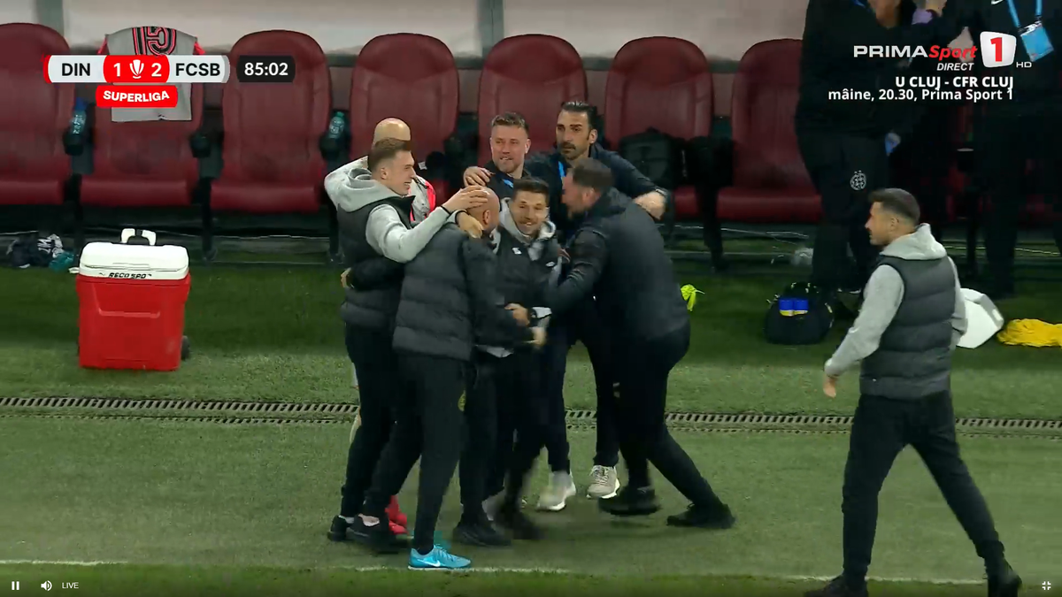 Golul lui Alhassan în Dinamo - FCSB