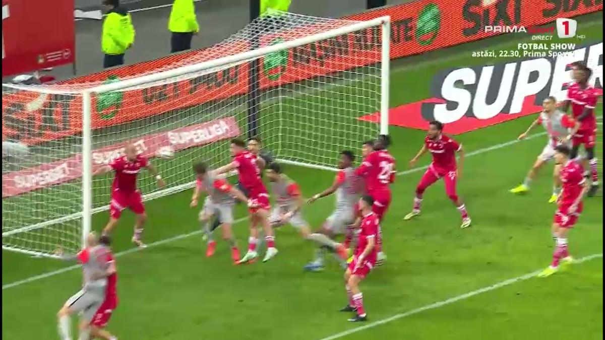 Fază controversată în Dinamo - FCSB