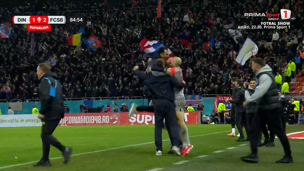 Golul lui Alhassan în Dinamo - FCSB