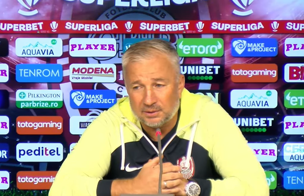 Dan Petrescu a dezvăluit strategia echipei lui în derby-ul local cu U Cluj: „Din primul minut”