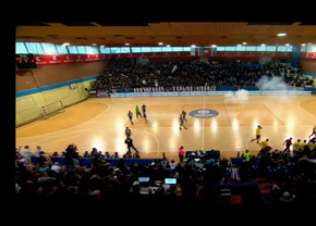 Haos în handbalul european! Explozii în sala lui Partizan, adversarii au fugit înainte de startul meciului
