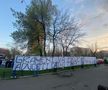 Dinamo - FCSB, imagini dinainte de meci + mesaje afișate în stadion