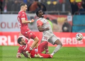 „Îți e teamă că FCSB poate sărbători titlul cu voi?” » Titularul lui Dinamo nu a stat pe gânduri: „Da, este favorită, dar...”