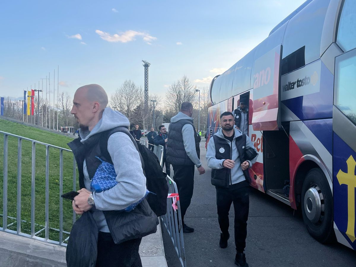 FCSB a ajuns la Arena Națională pentru meciul cu Dinamo