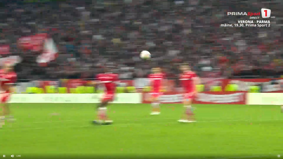 Golul lui Alhassan în Dinamo - FCSB