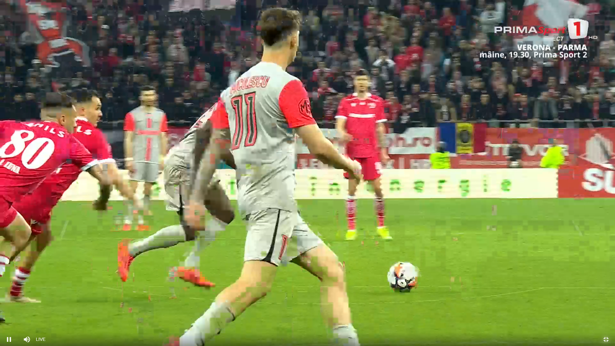 Golul lui Alhassan în Dinamo - FCSB