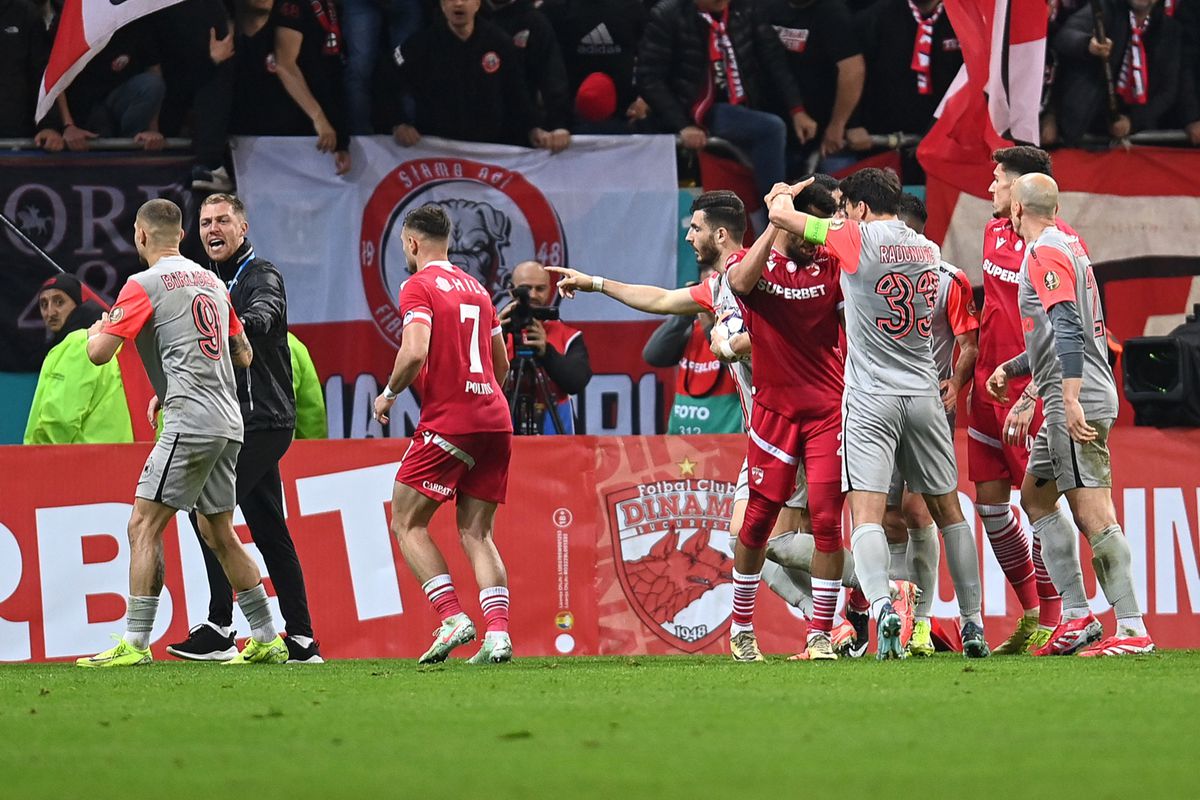 DINAMO - FCSB/ Miculescu s-a bucurat în fața PCH