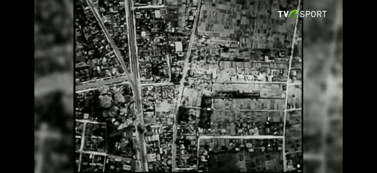 Imagini în premieră difuzate de Televiziunea Română » Cum a fost devastat stadionul Rapid în bombardamentele din 1944!