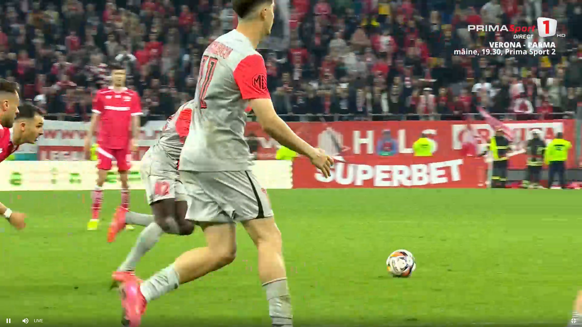 Golul lui Alhassan în Dinamo - FCSB