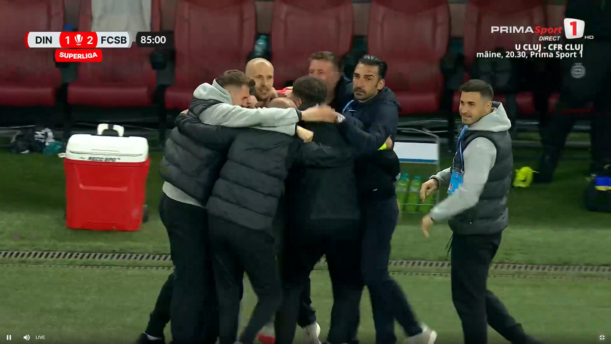 Golul lui Alhassan în Dinamo - FCSB