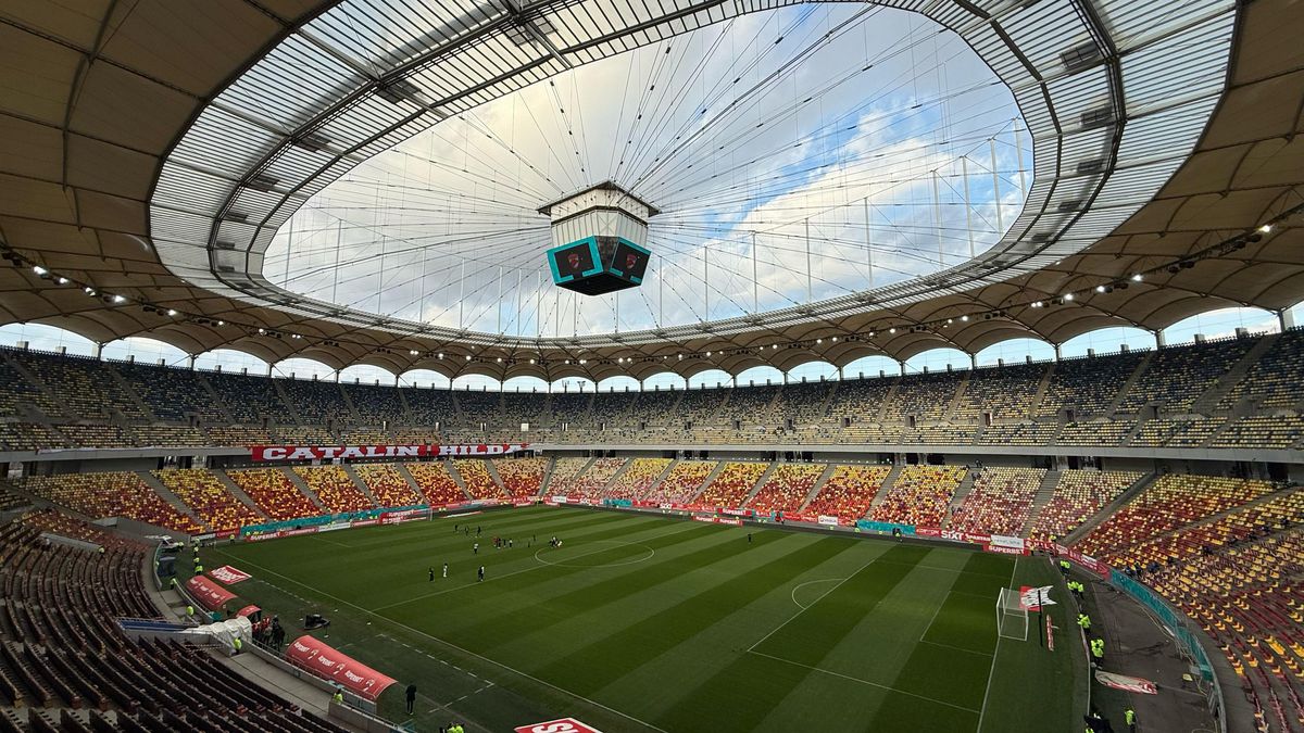 Imagini de la Arena Națională înainte de Dinamo - FCSB