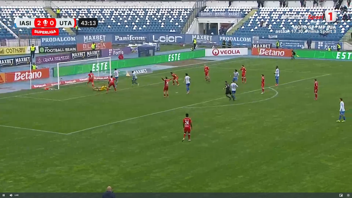 Gafă imensă în Poli Iași - UTA » Lui Mircea Rednic nu i-a venit să creadă