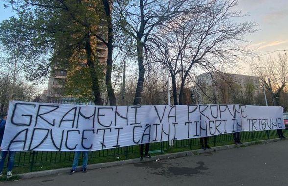 Mustață spera să introducă două bannere abominabile la Dinamo - FCSB » Ce conțineau, în realitate, mesajele descrise drept „ironii”