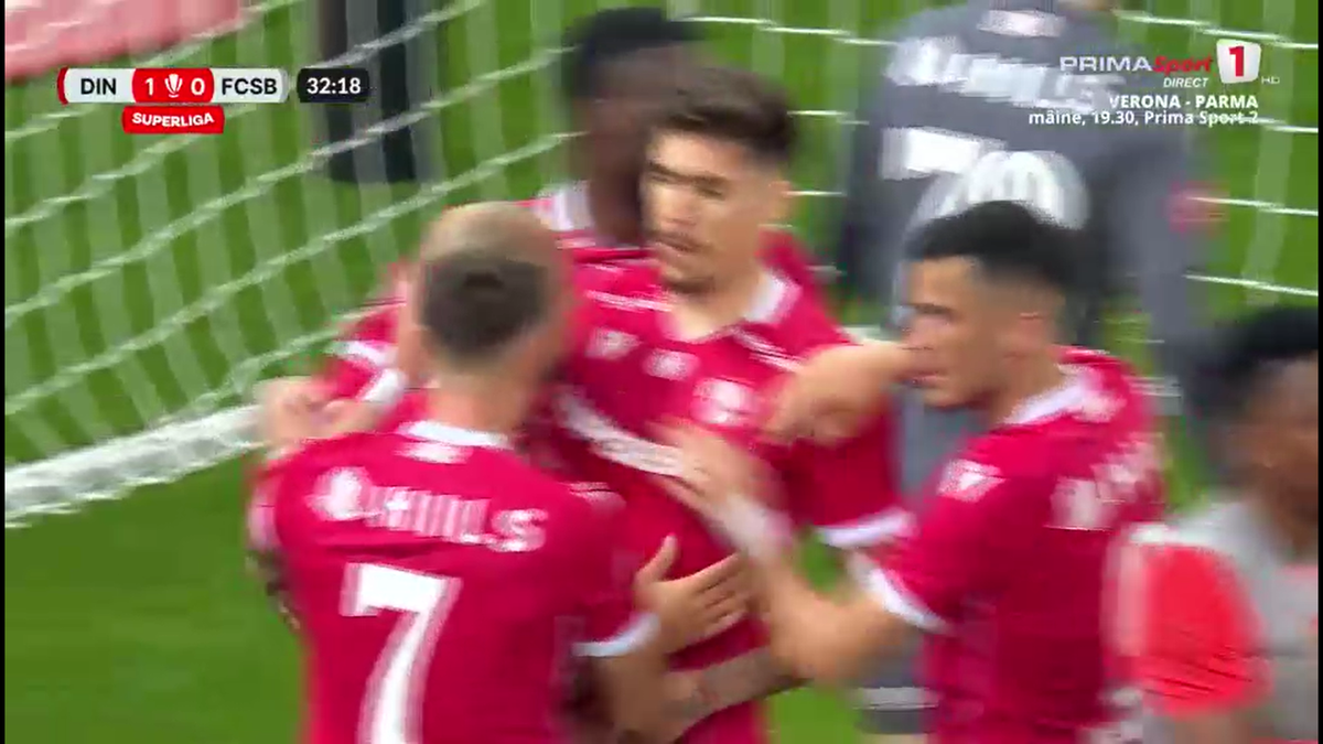 Fază controversată în Dinamo - FCSB