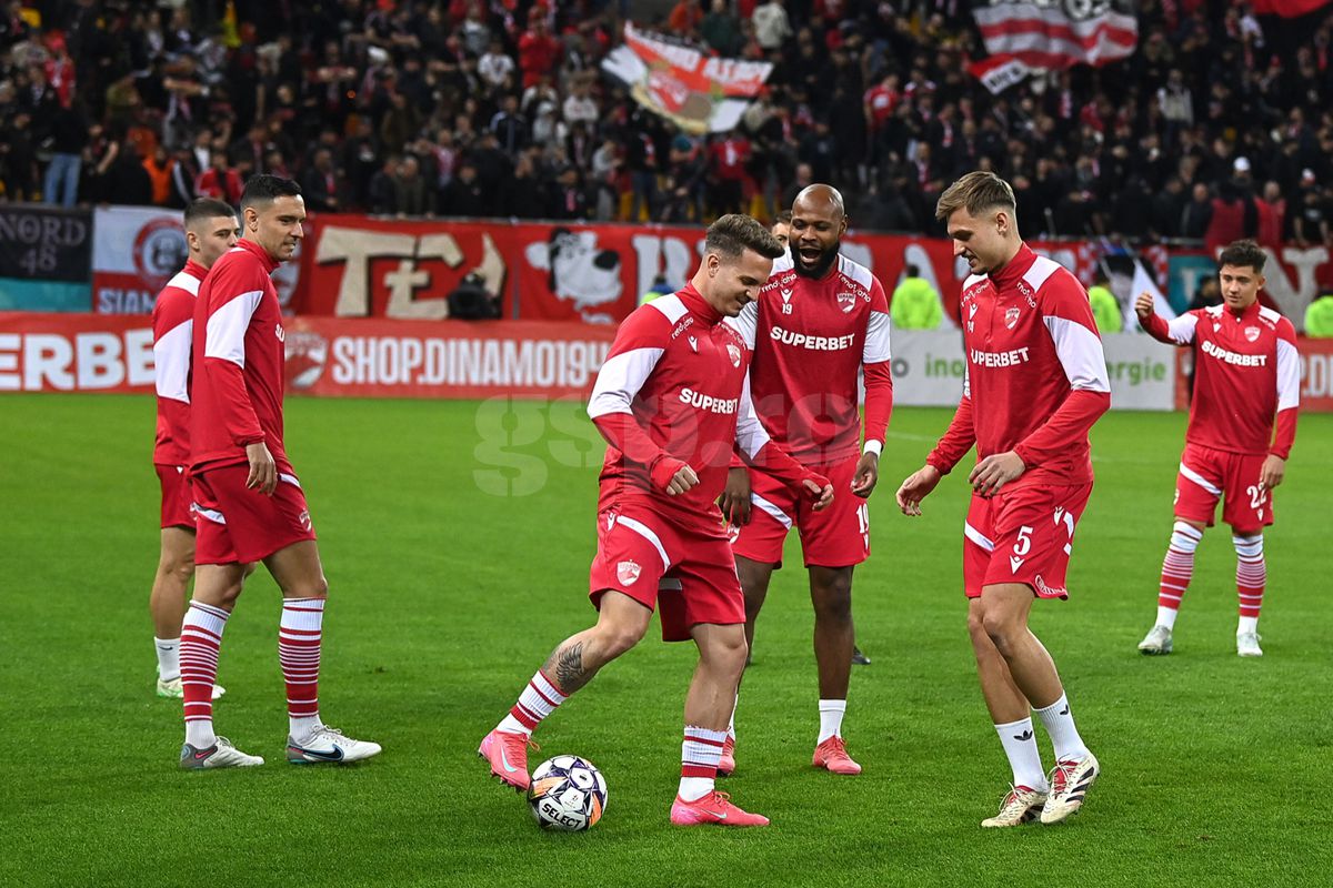 Dinamo - FCSB, imagini dinainte de meci + mesaje afișate în stadion