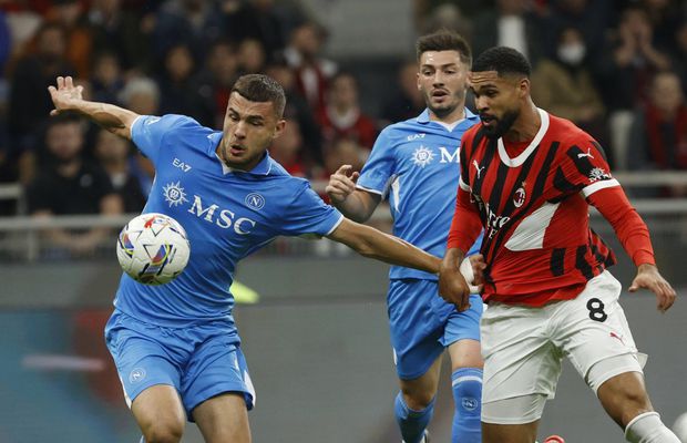 Lovitură grea înainte de derby-ul dintre AC Milan și Napoli » Jucătorul a ajuns de urgență la spital și va fi operat