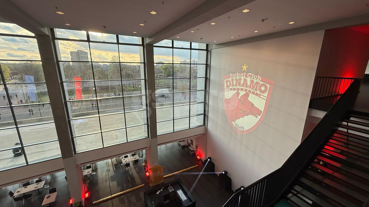 Insider în lojile de la Dinamo - FCSB » Cum arată meniul și ce au lipit „câinii” pe pereți