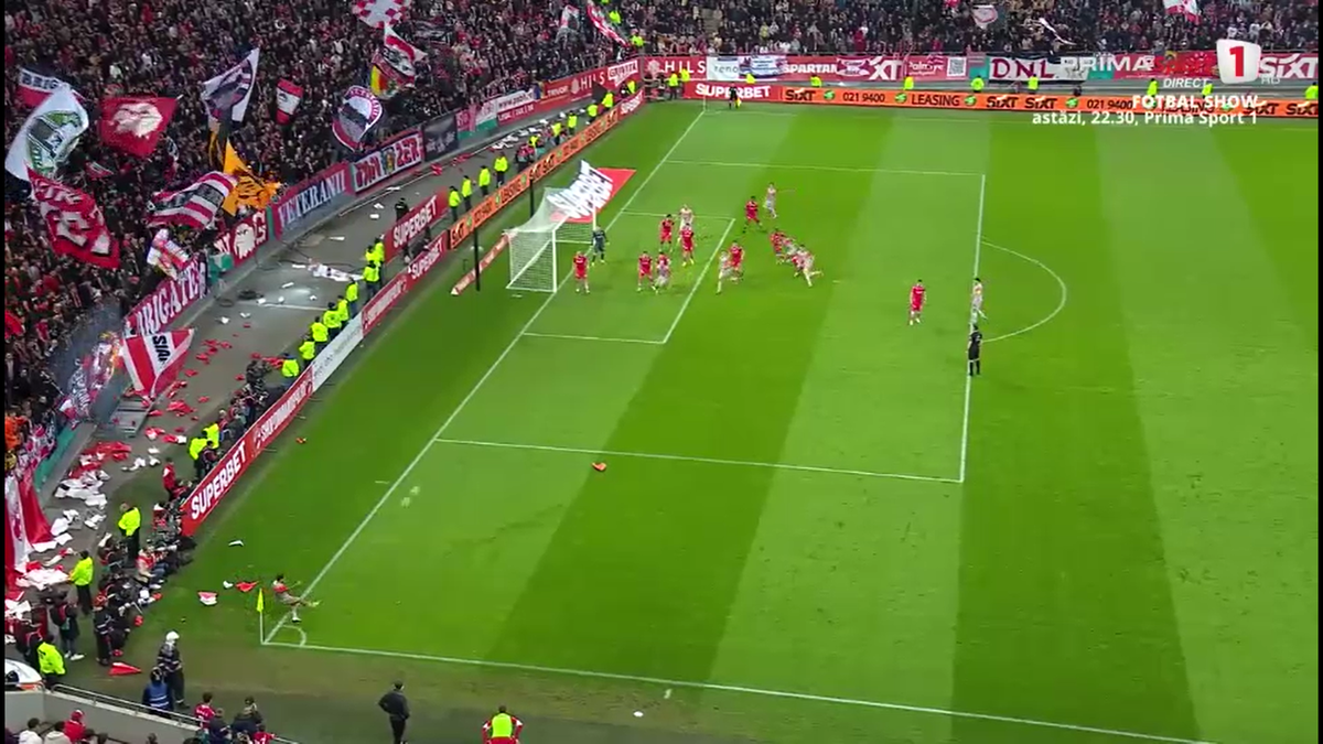 Fază controversată în Dinamo - FCSB