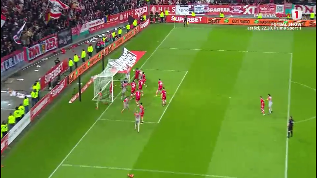 Fază controversată în Dinamo - FCSB