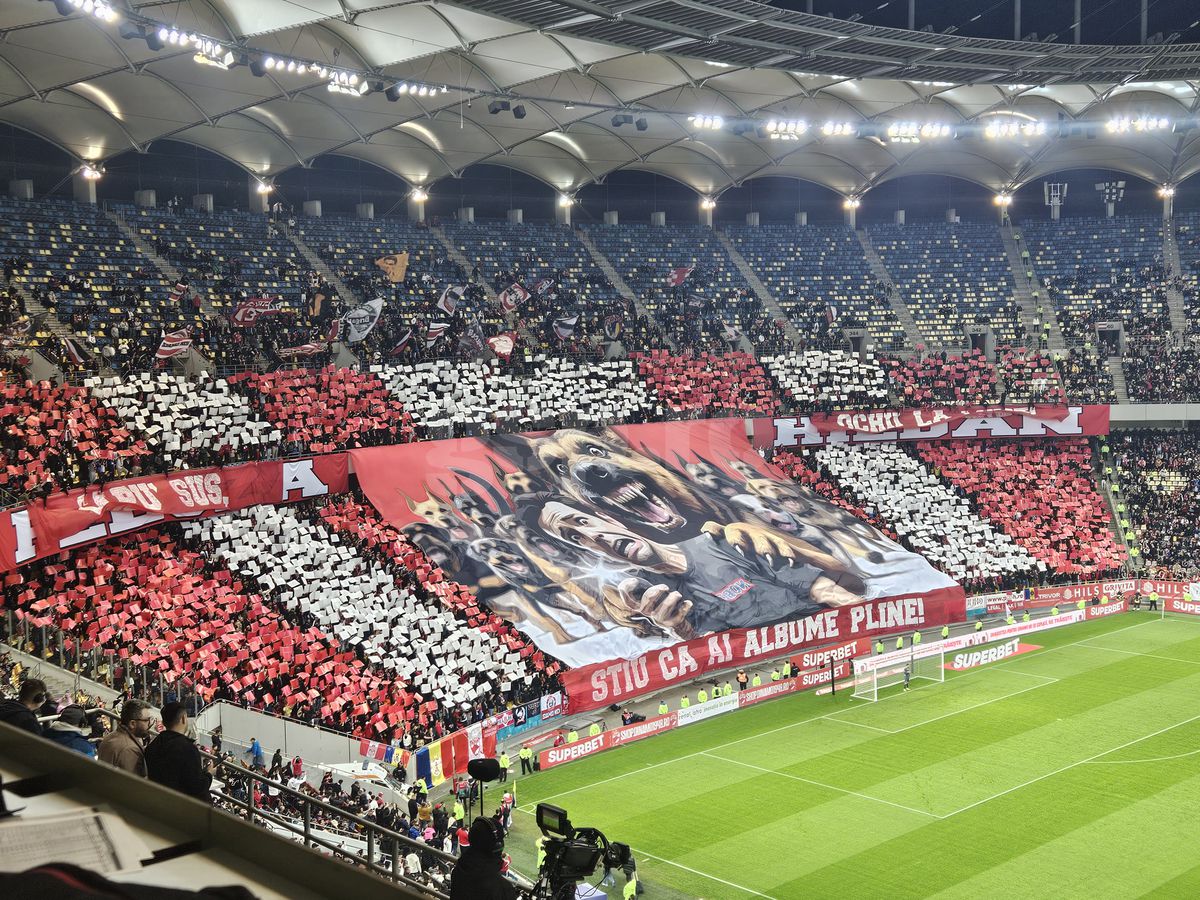 Scenografiile de la Dinamo - FCSB