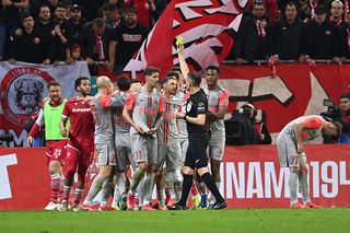 David Miculescu a explicat gestul care a inflamat derby-ul Dinamo - FCSB: „Arbitrul a interpretat altceva!”