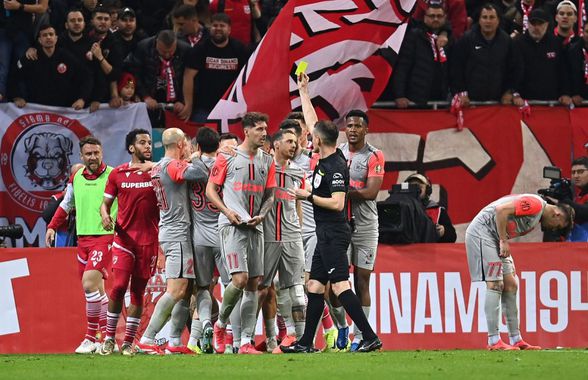 David Miculescu a explicat gestul care a inflamat derby-ul Dinamo - FCSB: „Arbitrul a interpretat altceva!”