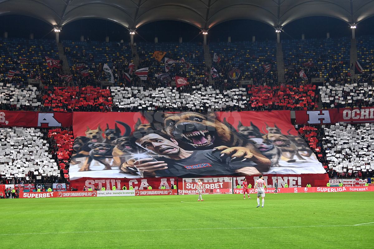Scenografiile de la Dinamo - FCSB