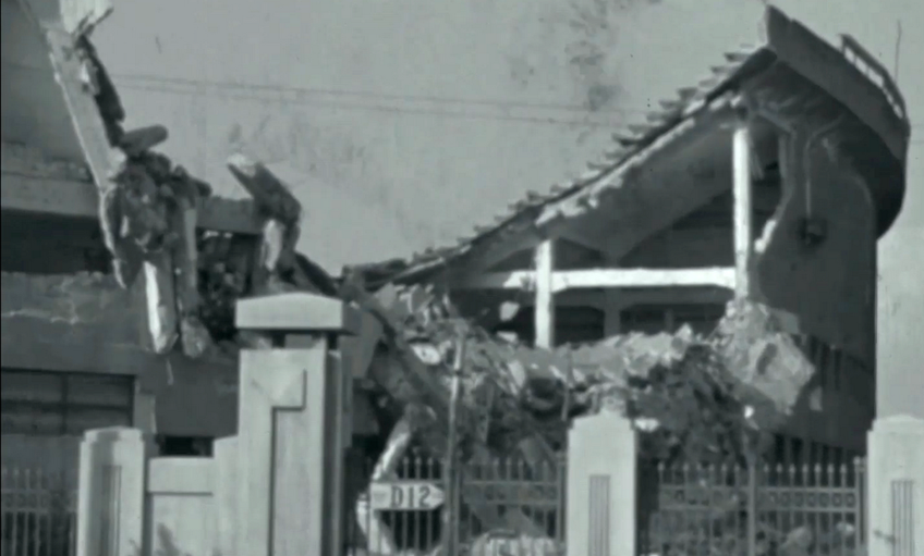 Stadionul Giulești și Gara de Nord au fost bombardate în 1944. FOTO: captură TVR Sport