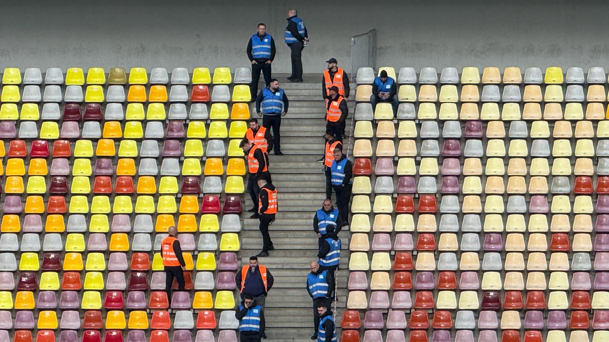 Imagini de la Arena Națională înainte de Dinamo - FCSB